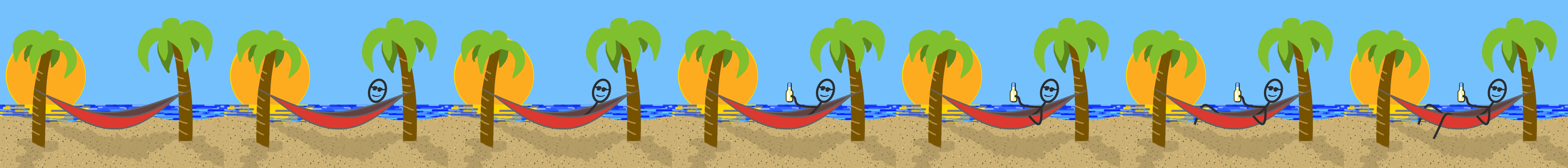 a series of scenes for hangman
